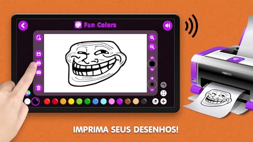 Fun Colors - novo livro de colorir infantil grátis e jogos de desenho para meninas e meninos