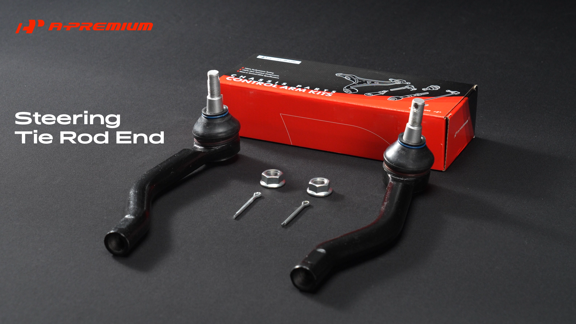 Amazon.com: A-Premium 2 x Front Outer Tie Rod Ends, Compatible
