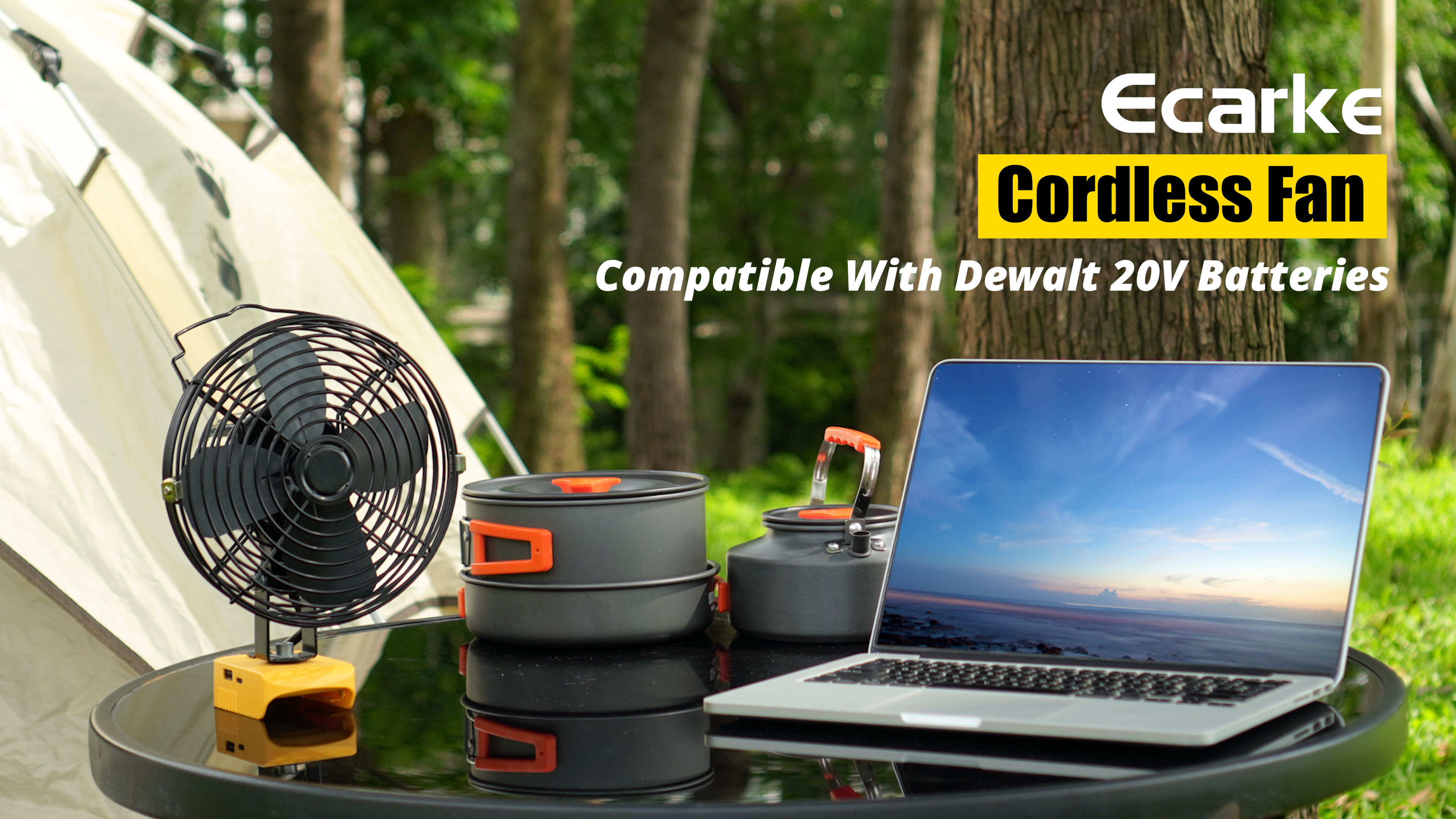Amazon.com: Ecarke 7 Inch Floor Fan Compatible with DeWalt 20V