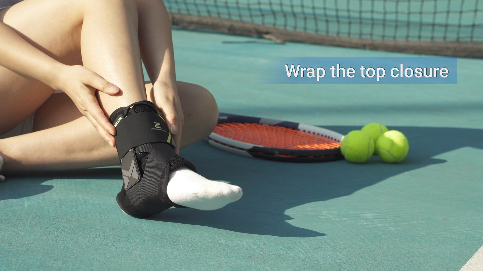 Amazon.com: ZOELION Quick Lace Up Ankle Brace with Side