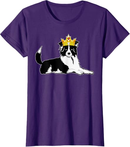 Miniatura 10 de Border Collie Crown Veterinarian Sheep Herding Fur Parent T-Shirt