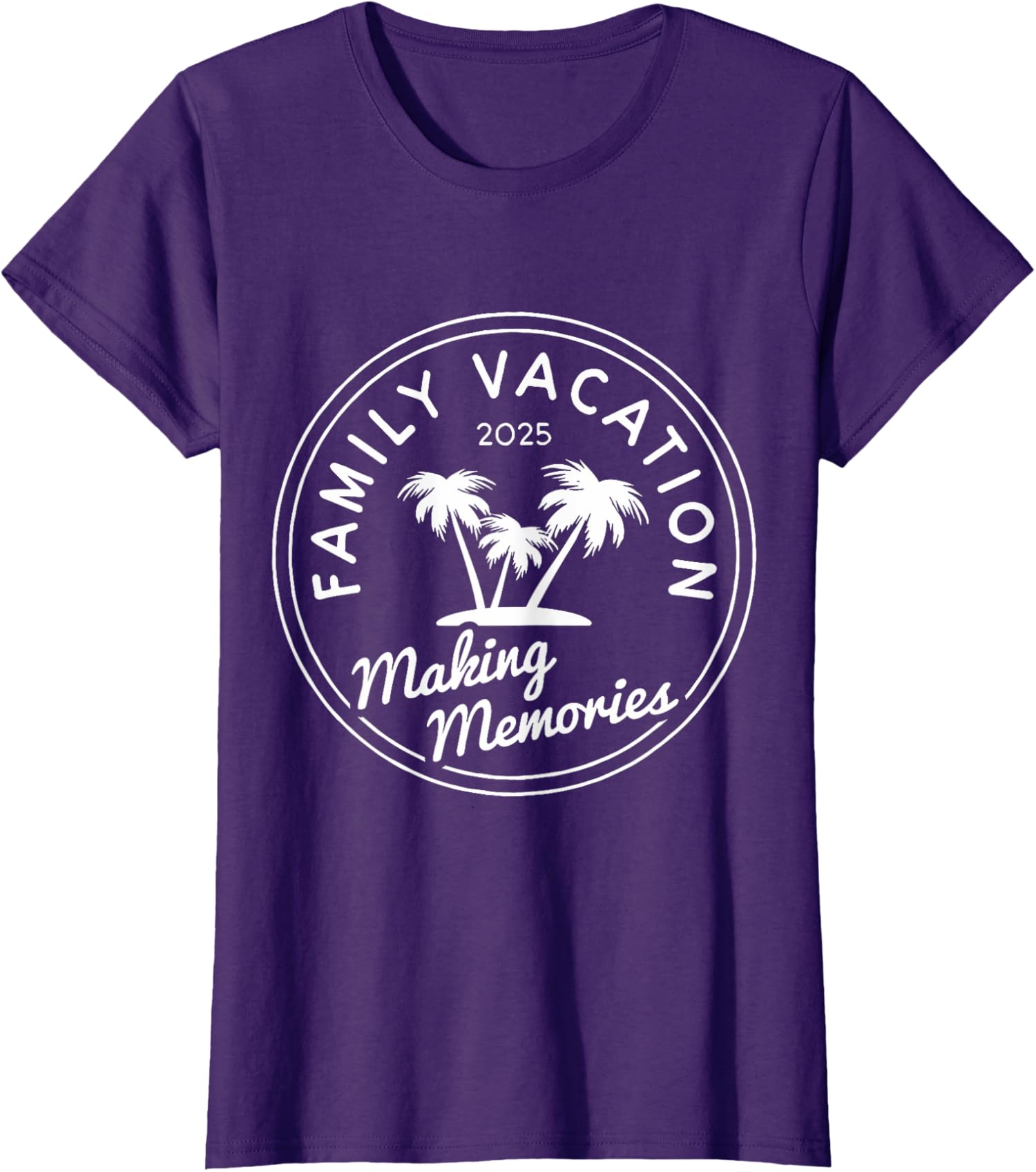Family Vacation Making Memories Together Matching Ladies' Crewneck T-Shirt - Imagen 5 de 7