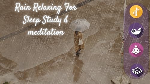 Dia chuvoso: vídeos relaxantes de chuva e sons para dormir, estudar e meditar