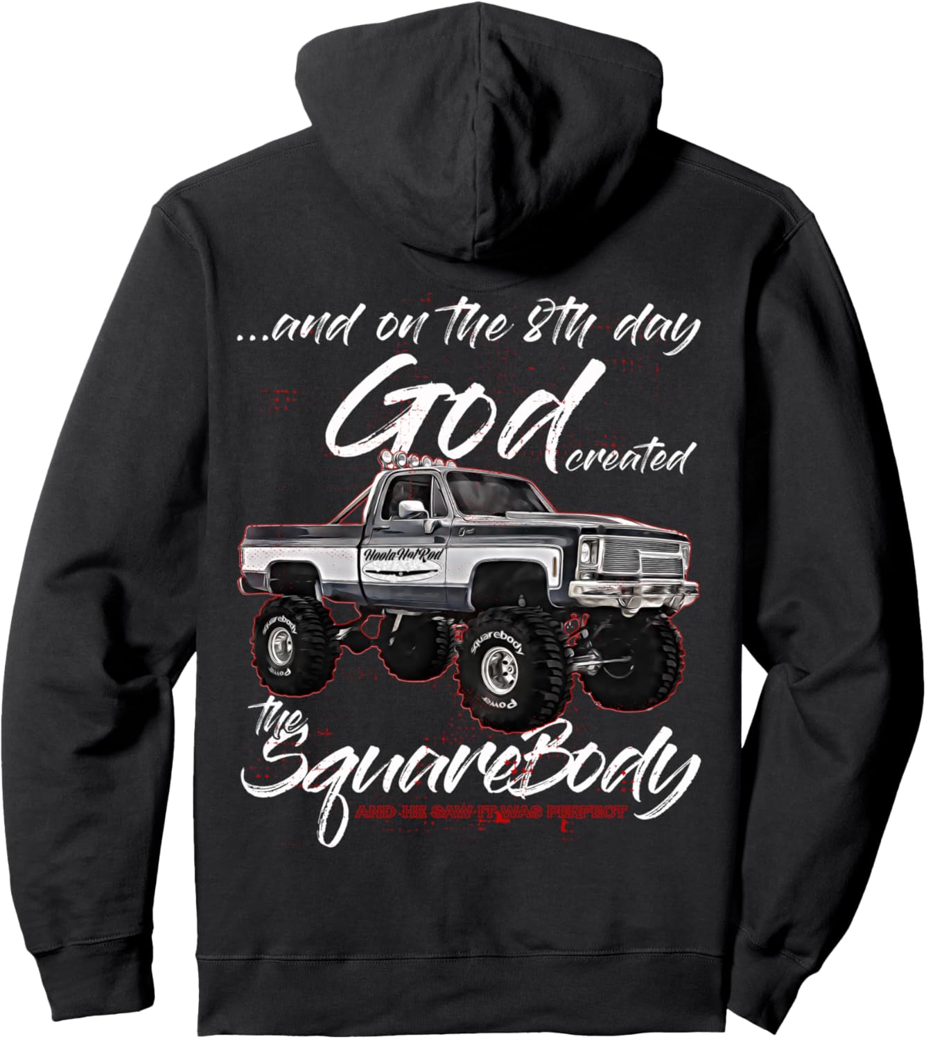 8th God,Jimmy,Squarebody Truck,Suburban,Blazer,Silverado,K5 Pullover Hoodie