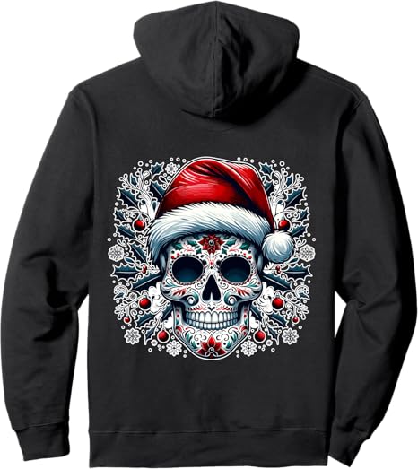 Christmas Sugar Skull Matching Designs Idea