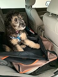 K&H Pet Products Buckle N' Go Dog Car Seat For Pets Gray Large 21 X 19 X 19 Inches