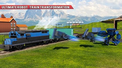 Robô Músculo Carro Transformando Trem Transporte Magnata Inteligente Guindaste Dirigindo Estacioname