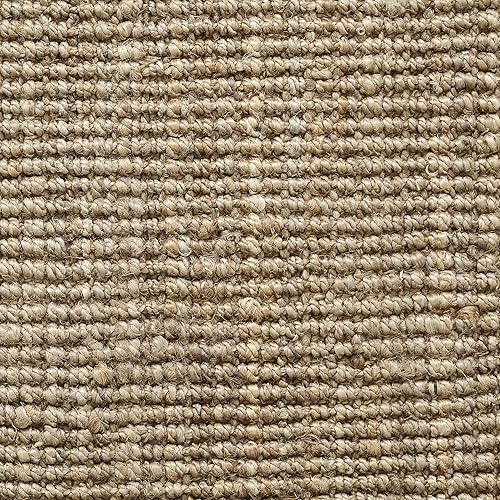 Miniatura 4 de Superior Alfombra reversible Kula de yute, 2 x 3, morado