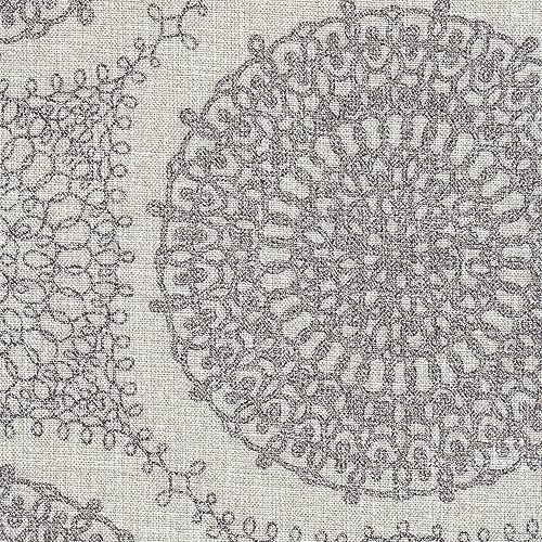 Miniatura 48 de HomePop Silla decorativa en forma de barril, reposabrazos, tela sólida y madera, verde azulado mediano verde azulado,Agua,Marrón,Gris y