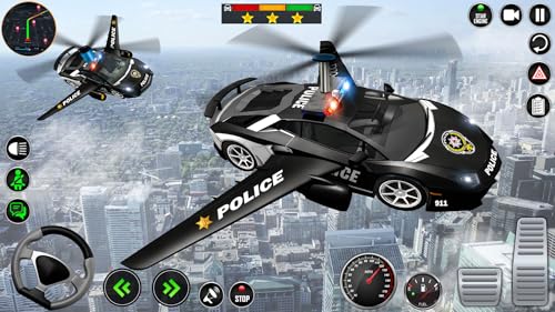 jogo de caminhão de transporte de carro de polícia de carga offroad 3D