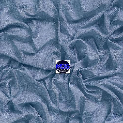 Miniatura 8 de MDS - Paquete de 1 panel (30 pulgadas de ancho x 20 pies de largo) para arco de boda, tela de gasa transparente para boda, ceremonia, recepción,