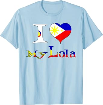 Amazon Com I Love My Lola Filipino Grandma Pinoy Flag Philippines Shirt Clothing Amazon Com I Love My Lola Filipino Grandma Pinoy Flag Philippines Shirt Clothing