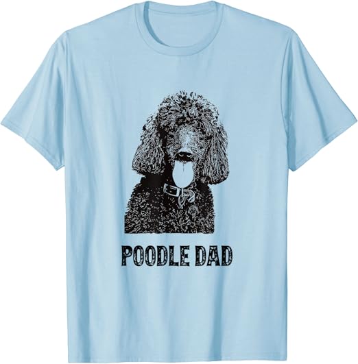 Poodle dad shirt Clearance