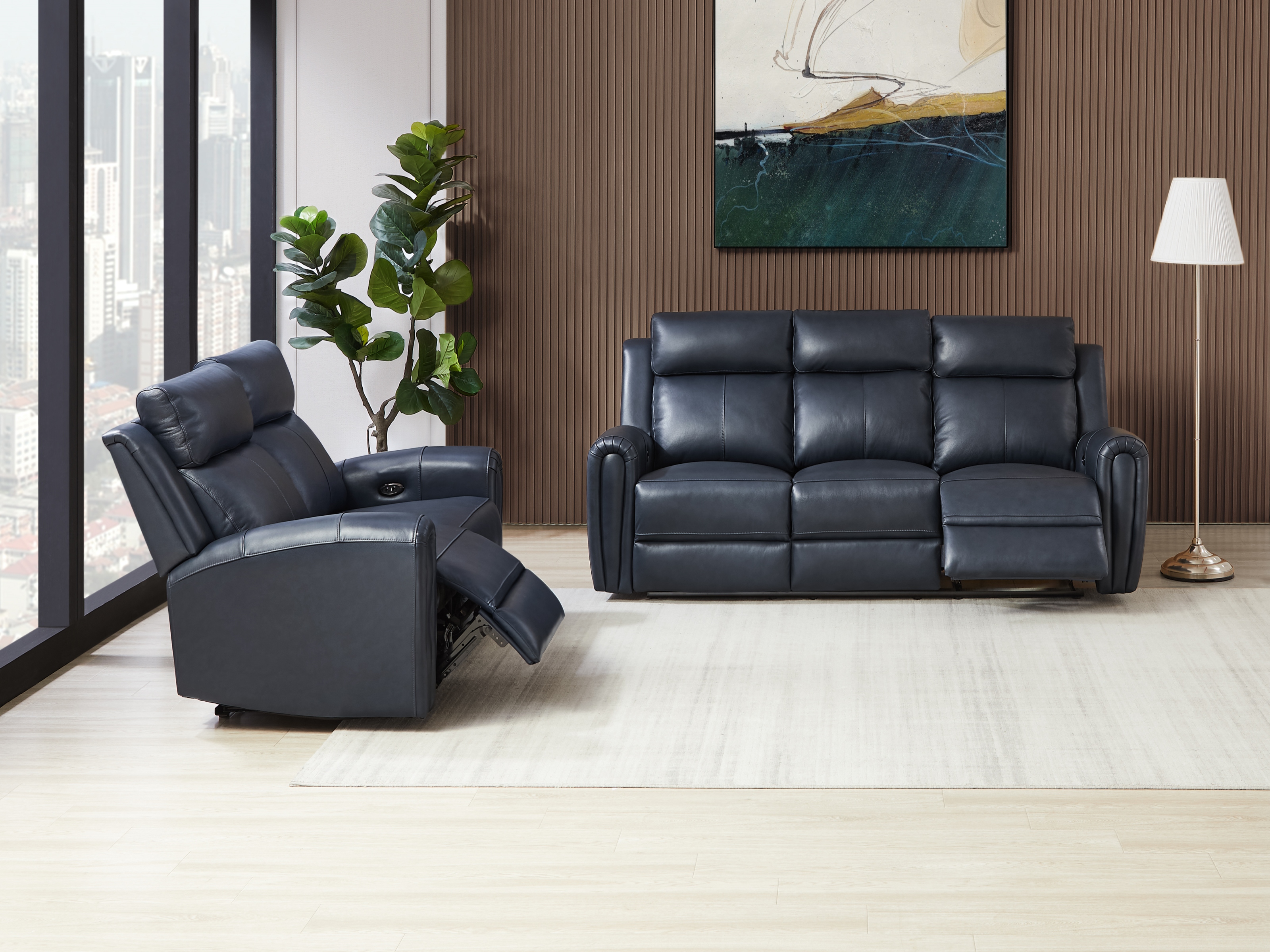 Amazon.com: THSUPER Power Top Grain Genuine Leather Reclining