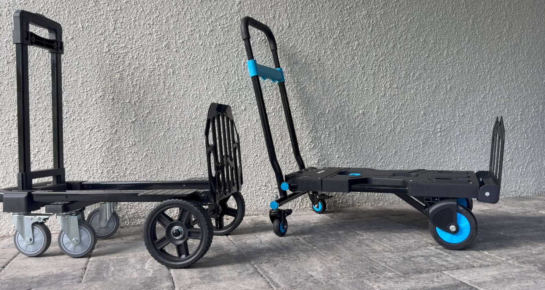 KEDSUM 3-in-1 Convertible Dolly Cart with Wheels, 600LBS Heavy KEDSUM 3-in-1 Convertible Dolly Cart with Wheels, 600LBS Heavy