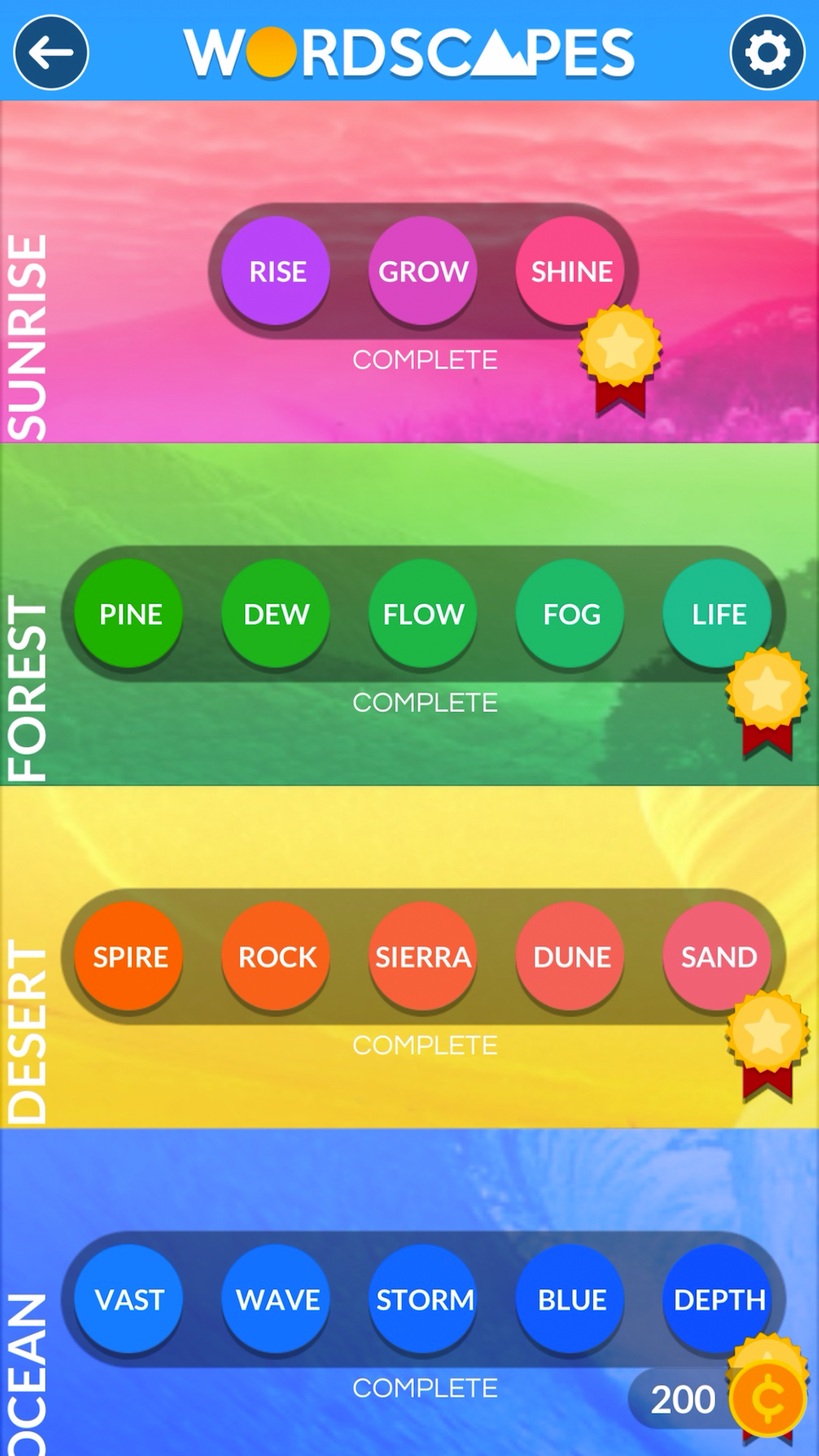 Wordscapes App on Amazon Appstore
