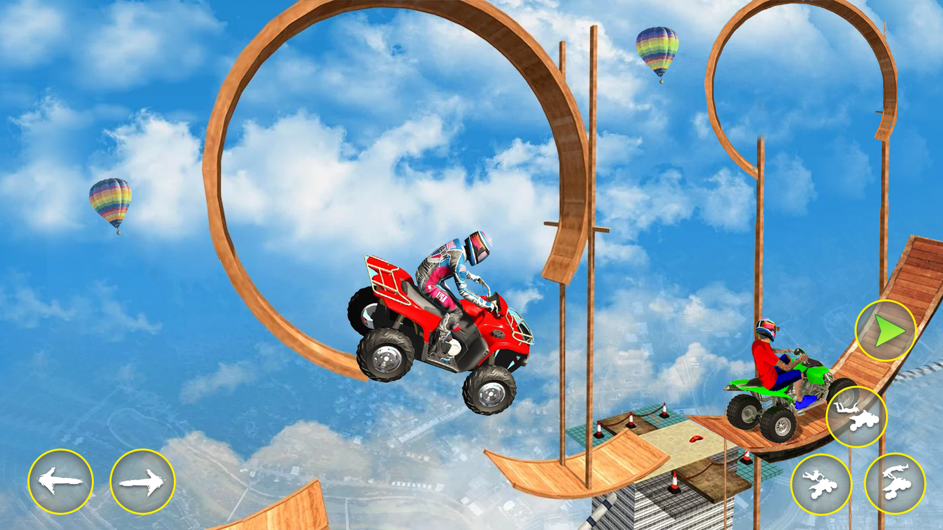 ATV Quad Bike Stunt Driving Game - Tricky Mega Ramp Stunt Games for ...