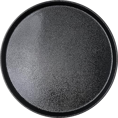 Miniatura 2 de Carlisle FoodService Products CFS 1600GR2004 Griptite - Bandeja redonda para servir, 16 pulgadas, color negro (paquete de 12)