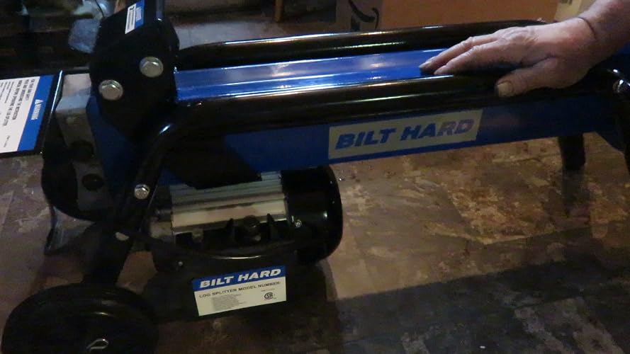 Amazon.com: Customer reviews: BILT HARD 6 Ton Electric Log Splitter, 15Amp  Horizontal Wood Splitter with Hydraulic Ram, Two-Hand Controls