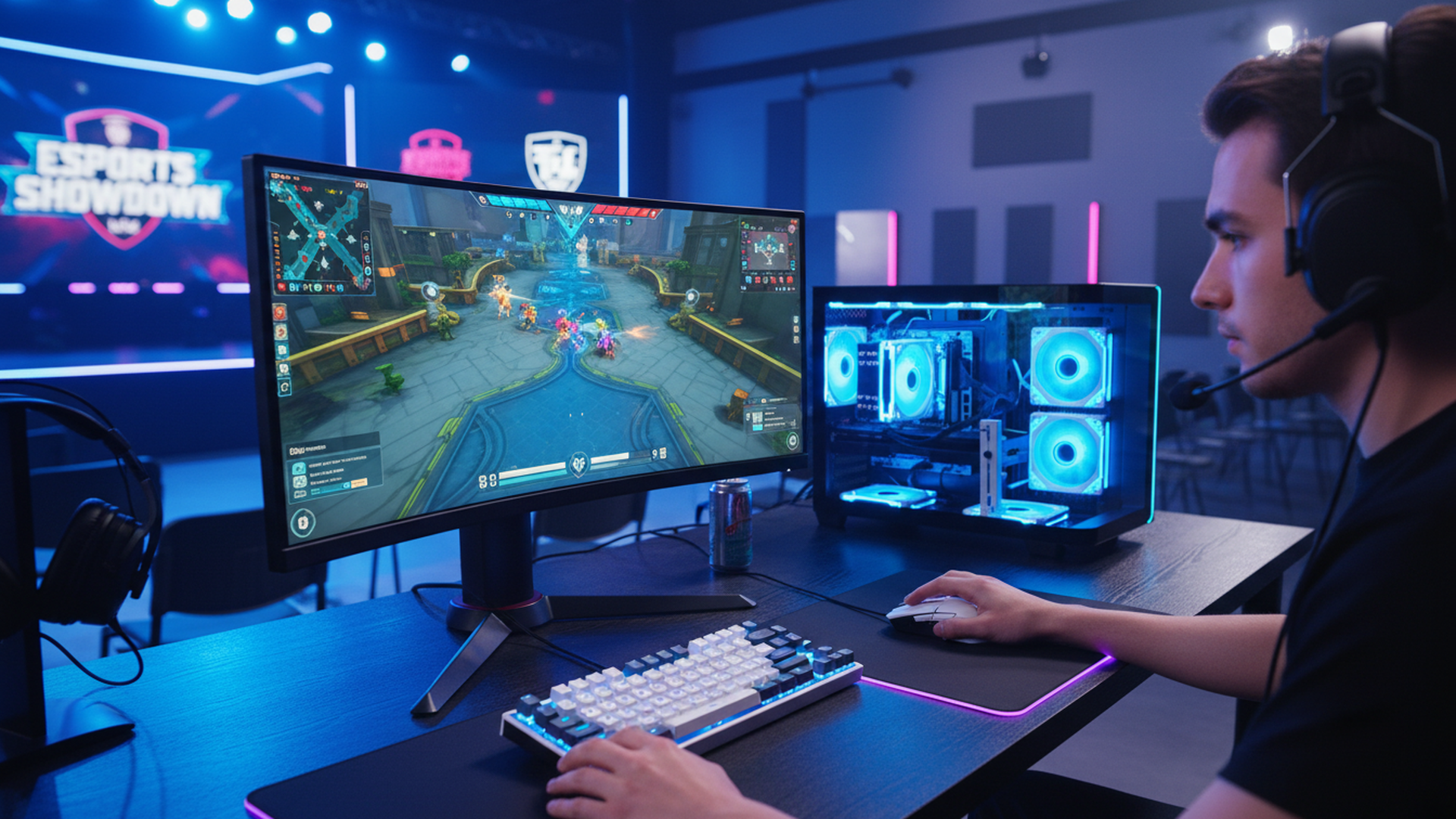 Amazon.com: WIWB Gaming PC Desktop Core I9-14900HX, GeForce RTX
