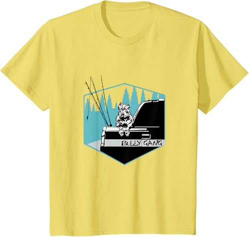 Miniatura 53 de American Bully Gang T-Shirt Black,Asphalt Grey,White,Cranberry Red,Red,Dark Green,Kelly Green,Olive Green,Lemon Yellow,Dark Heather Grey,Heather