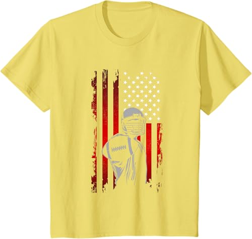 Miniatura 43 de American Football T-Shirt Black,Navy Blue,Asphalt Grey,Baby Blue,Grass Green,Dark Green,Brown,Olive Green,Lemon Yellow,Dark Heather Grey,Heather