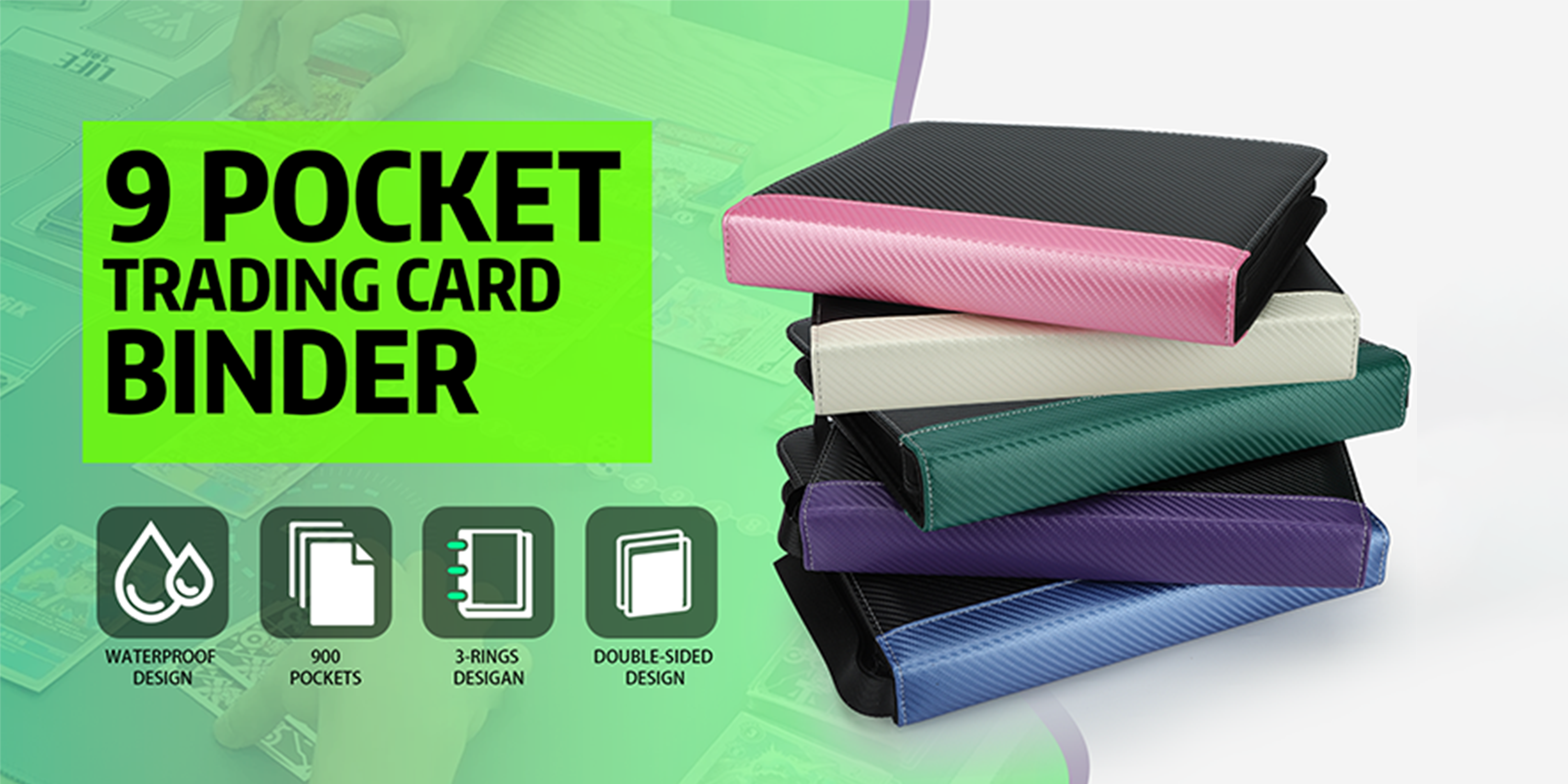 card guard binder 900 Amazon.com: TCGUARD 9 Pockets Trading Card Binder with Sleeves Card Organizer, 900 Double Sided Pocket PU Card Collection Binder, Baseball Binder,for Sports Card, MTG, TCG Yugioh Card (Black) : Toys & Games