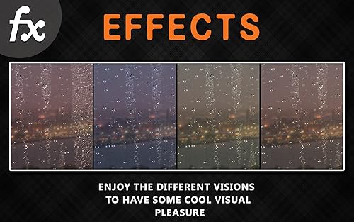 vista da cidade chuvosa grátis HD - chuva romântica durante as férias de natal na sua TV HDR 8k 4k e