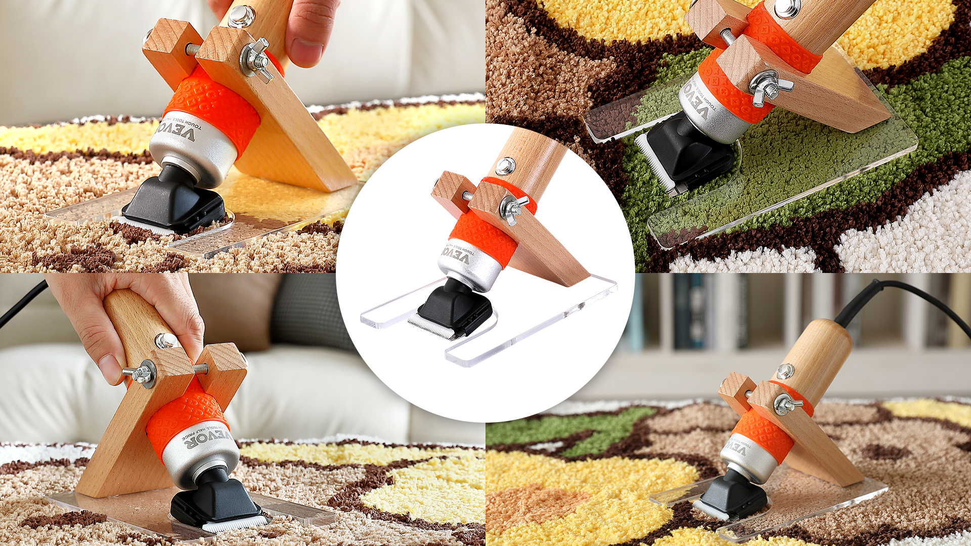 Amazon.com: VEVOR Carpet Trimmer with Shearing Guide, 200W