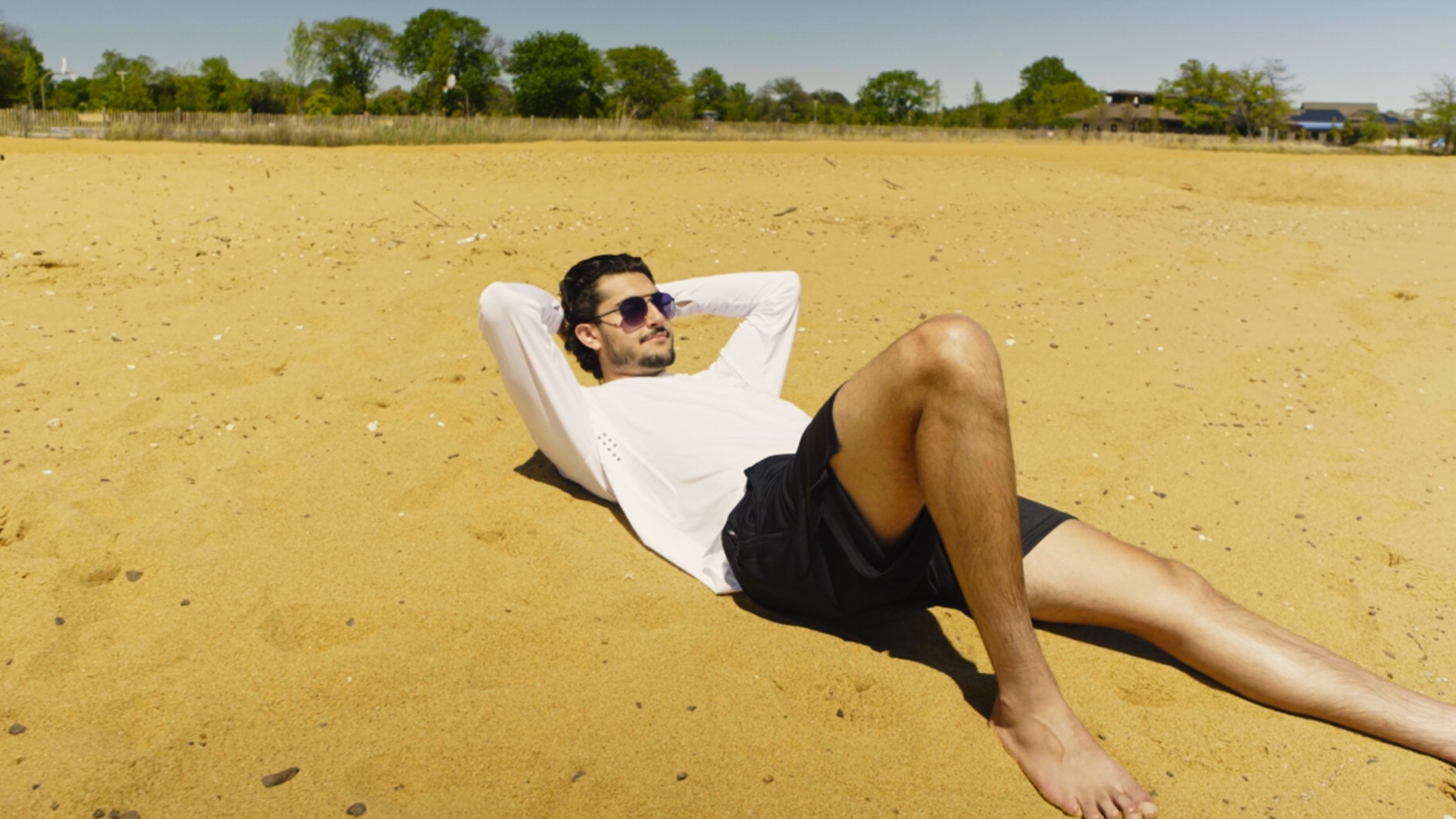 Lumeqa Men's UPF 50 Hoodie Shirts Long Sleeve Sun Protection Fishing Swim Lightweight UV SPF Running Rash Guard Quick Dry Shirt Sky Blue Xxl - View #6