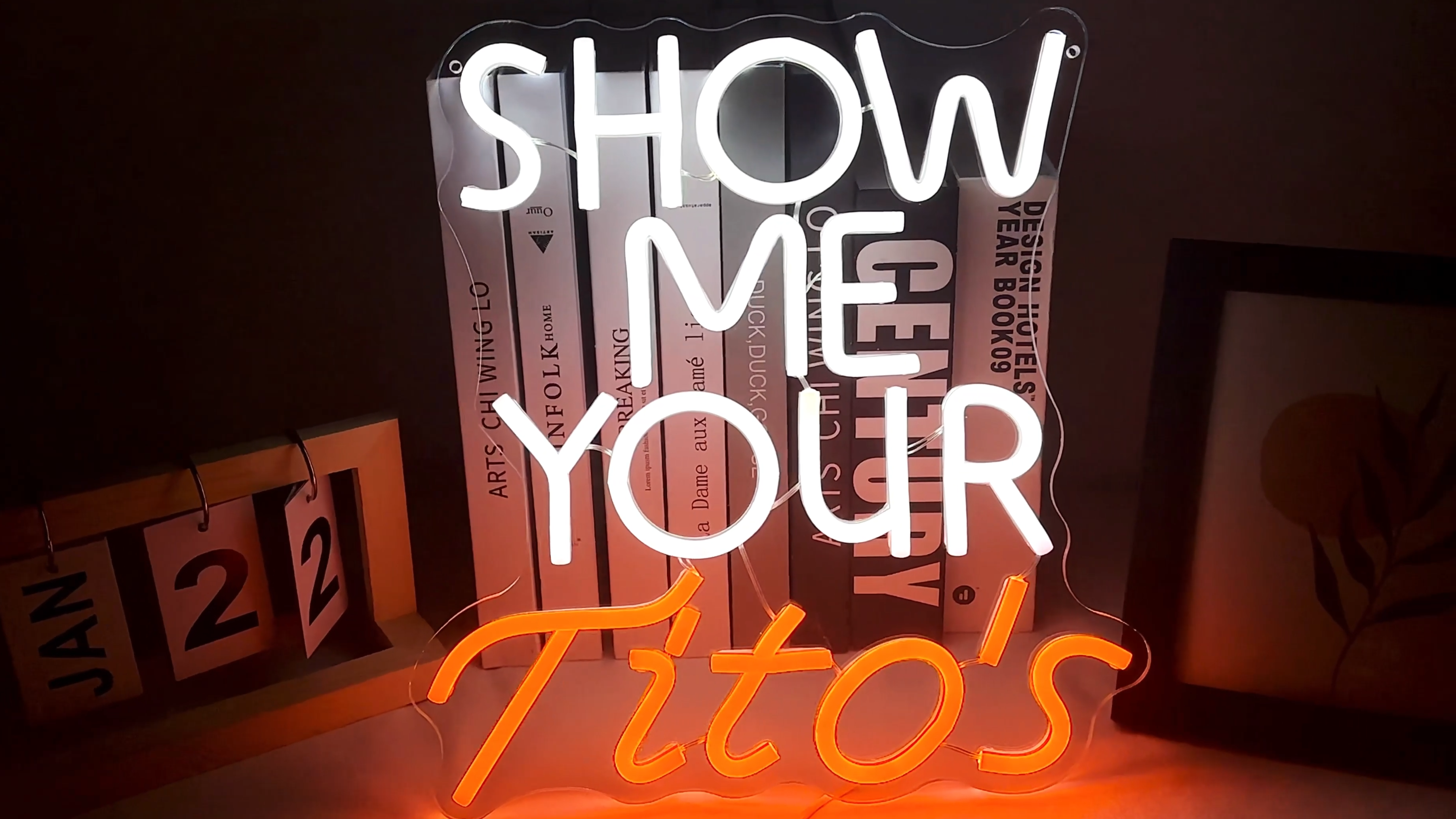 Show Me Your Titos Neon Sign merchandise Neon Led Sign Bar Neon