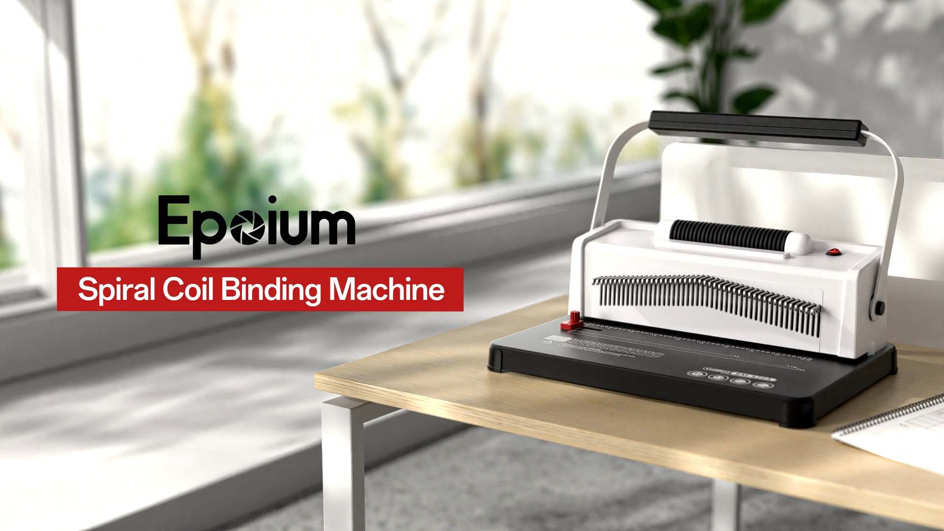 Electric Coil Binder Spiral Coil Binding Machine – Electric Coil ...