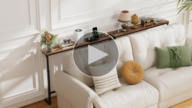 Amazon.com: Kitstorack 2-Pack Narrow Console Table with Adjustable Amazon.com: Kitstorack 2-Pack Narrow Console Table with Adjustable