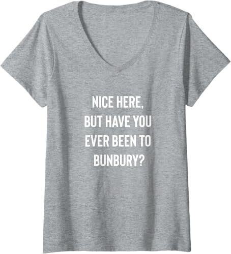 Miniatura 7 de Nice Here But Have You Ever Been To Bunbury V-Neck T-Shirt