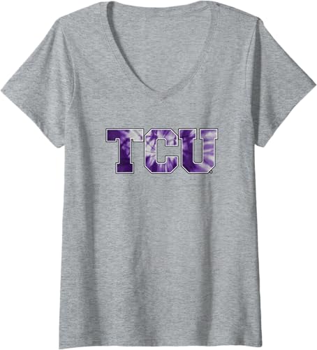 Miniatura 4 de TCU - Camiseta con cuello en V para mujer, Negro - Negro,Jaspeado Oscuro,Gris Jaspeado