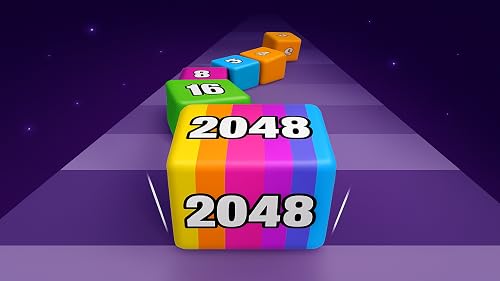 2048 Merge Race Rush 3D Merge Master Game: Number Run Puzzle Game