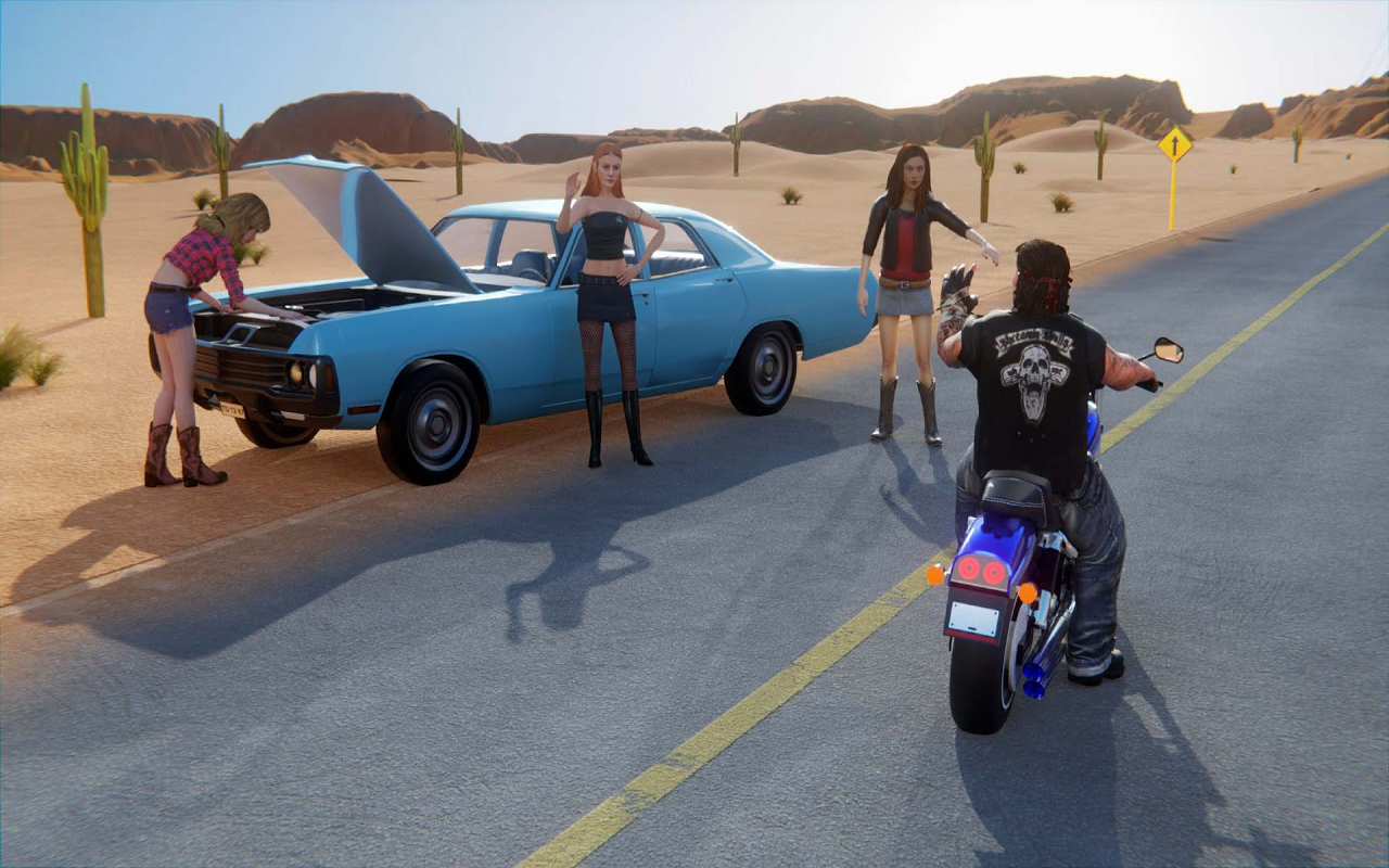 Motorcycle_Long_Road_Trip_Game App on Amazon Appstore