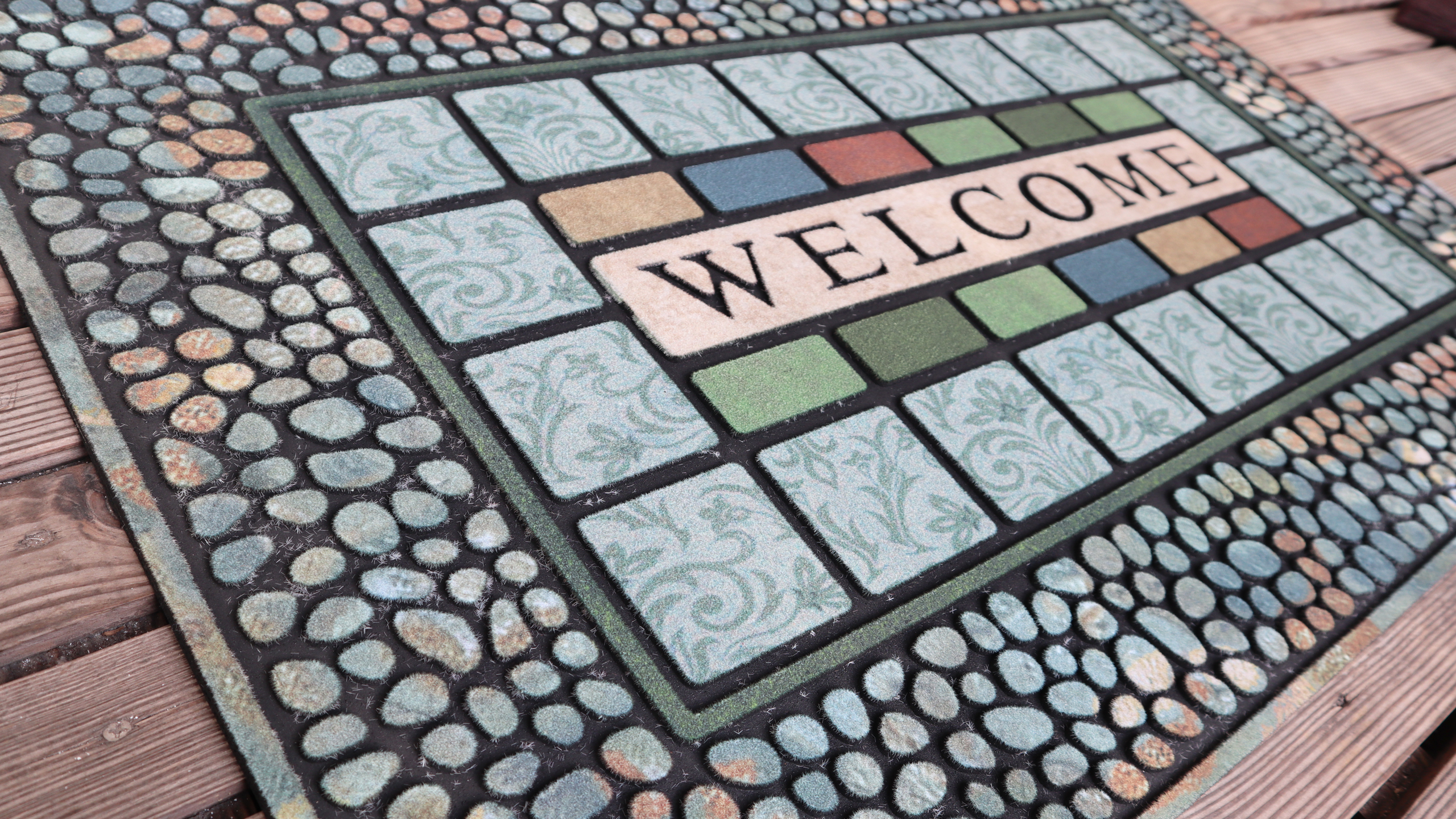 Amazon.com: CHICHIC Rectangle Entrance Door Mat Large 24 x