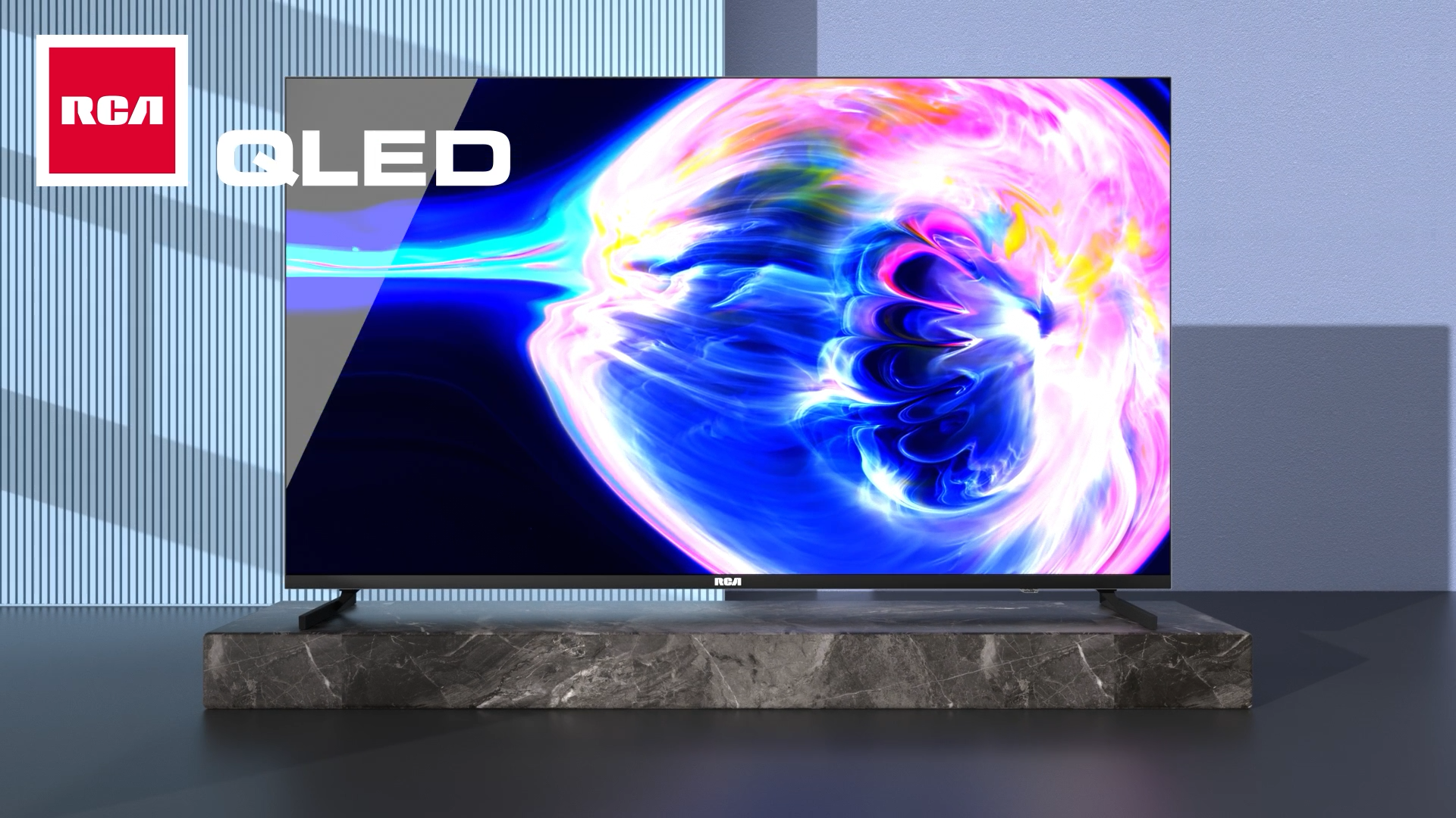 RCA 43 Inch QLED TV 4K UHD Smart TV HDR HLG Android TV Triple