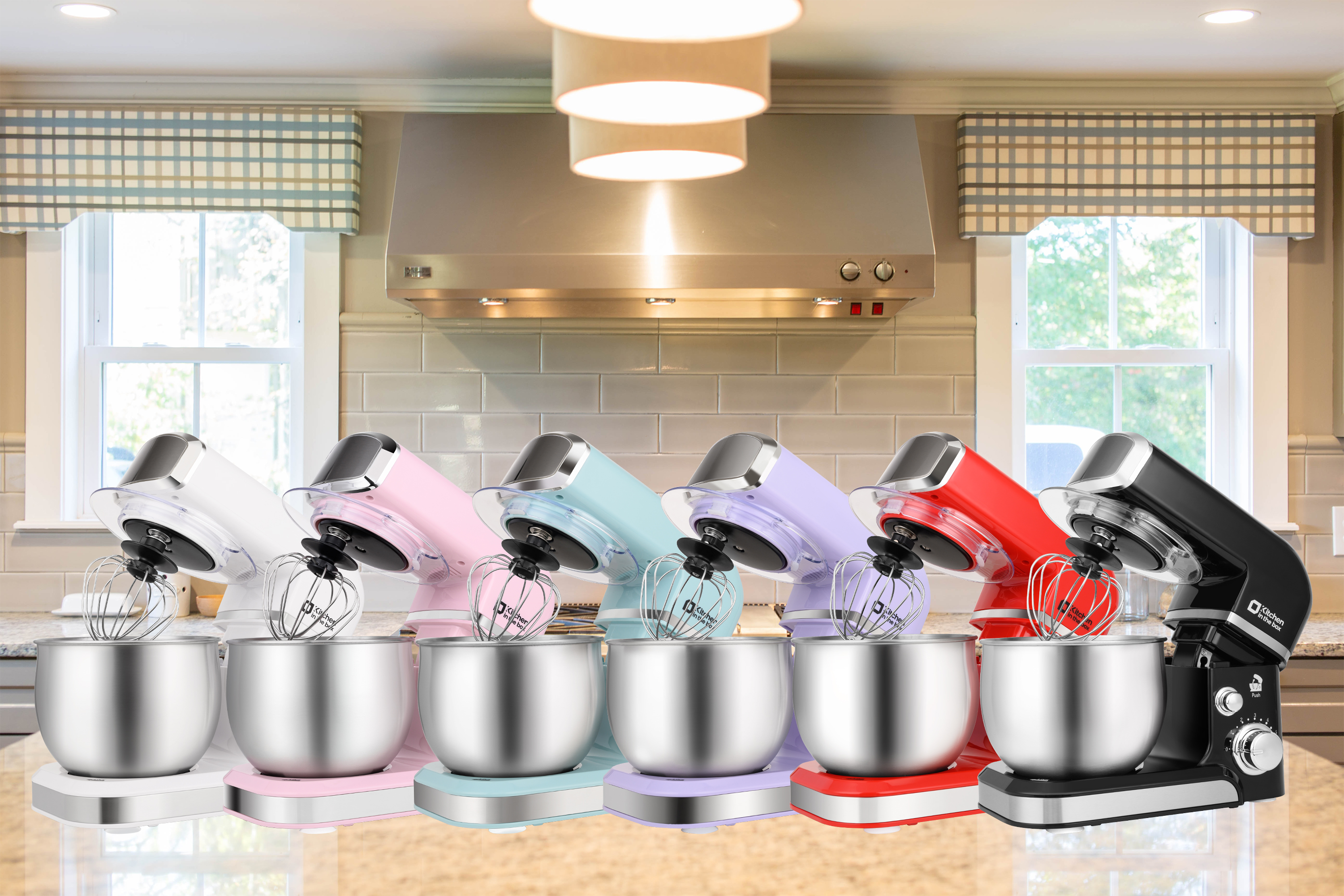 Amazon.com: Kitchen in the box Stand Mixer,3.2Qt Small Electric