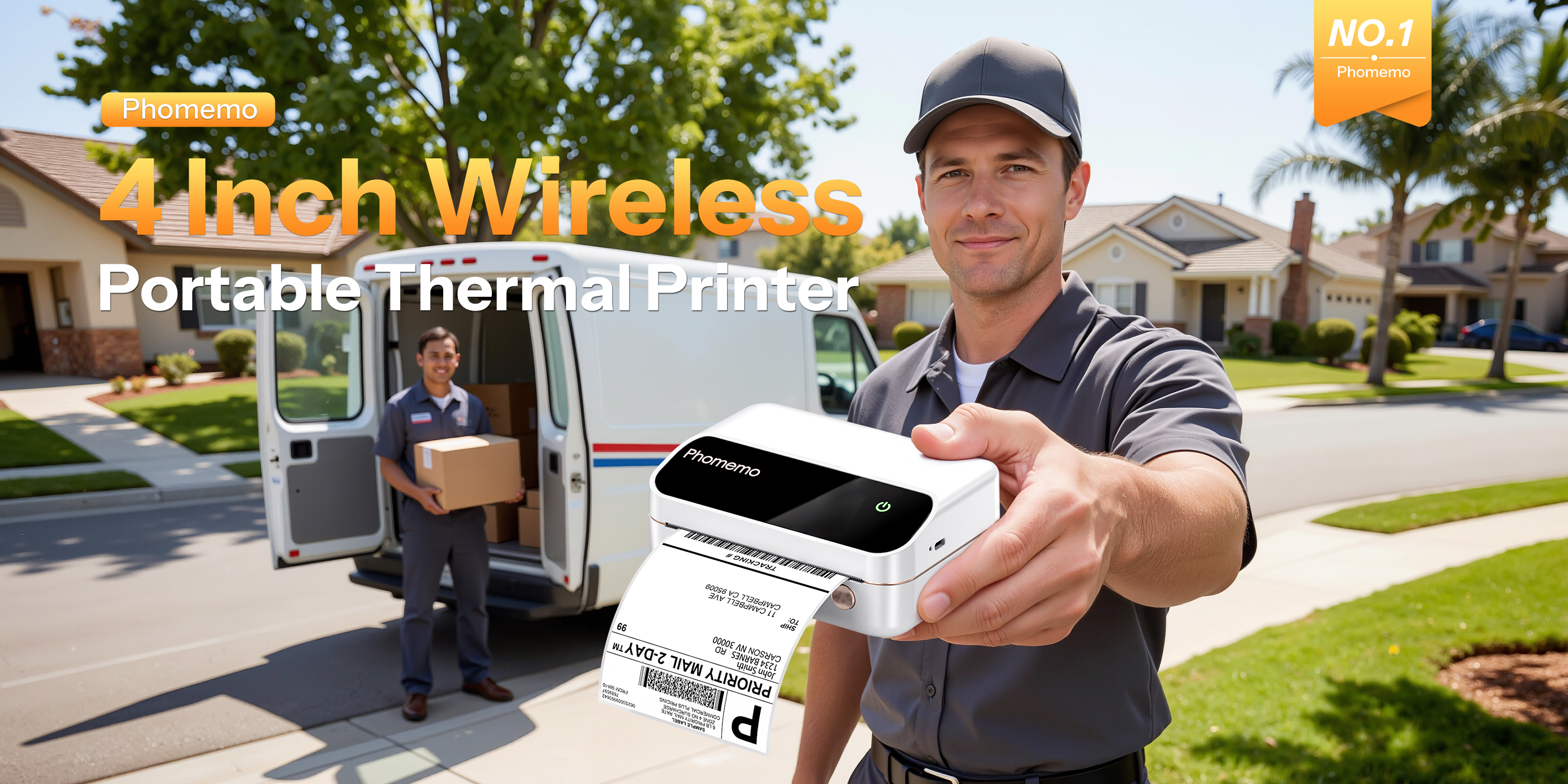 Amazon.com : Phomemo Thermal Label Printer, Bluetooth 4x6 Shipping