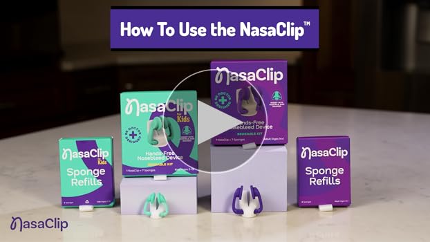 Amazon.com: NasaClip Nosebleed Treatment for Adults Aged 14+