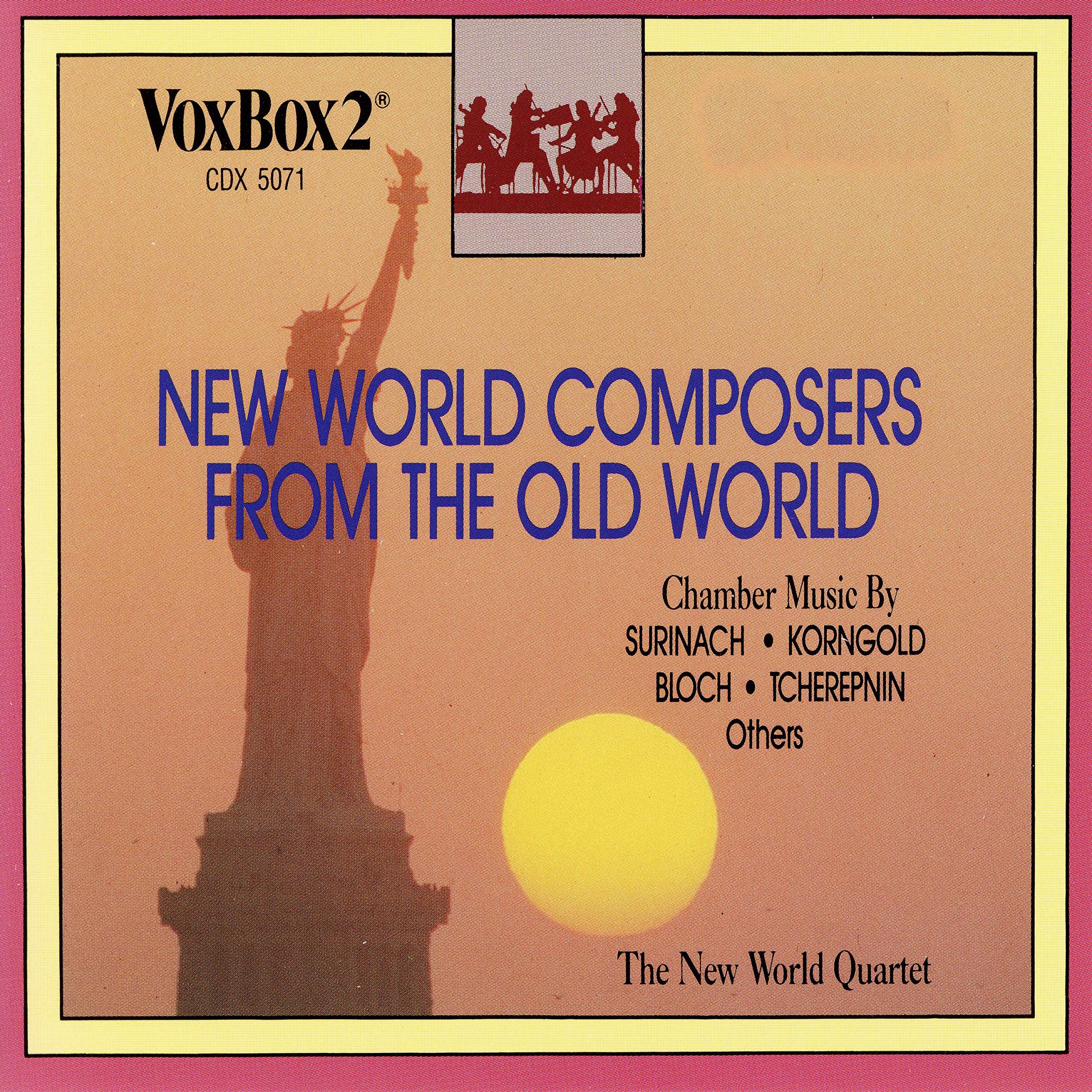 Ernest Bloch, Paul Hindemith, Igor Stravinsky: New World Composers