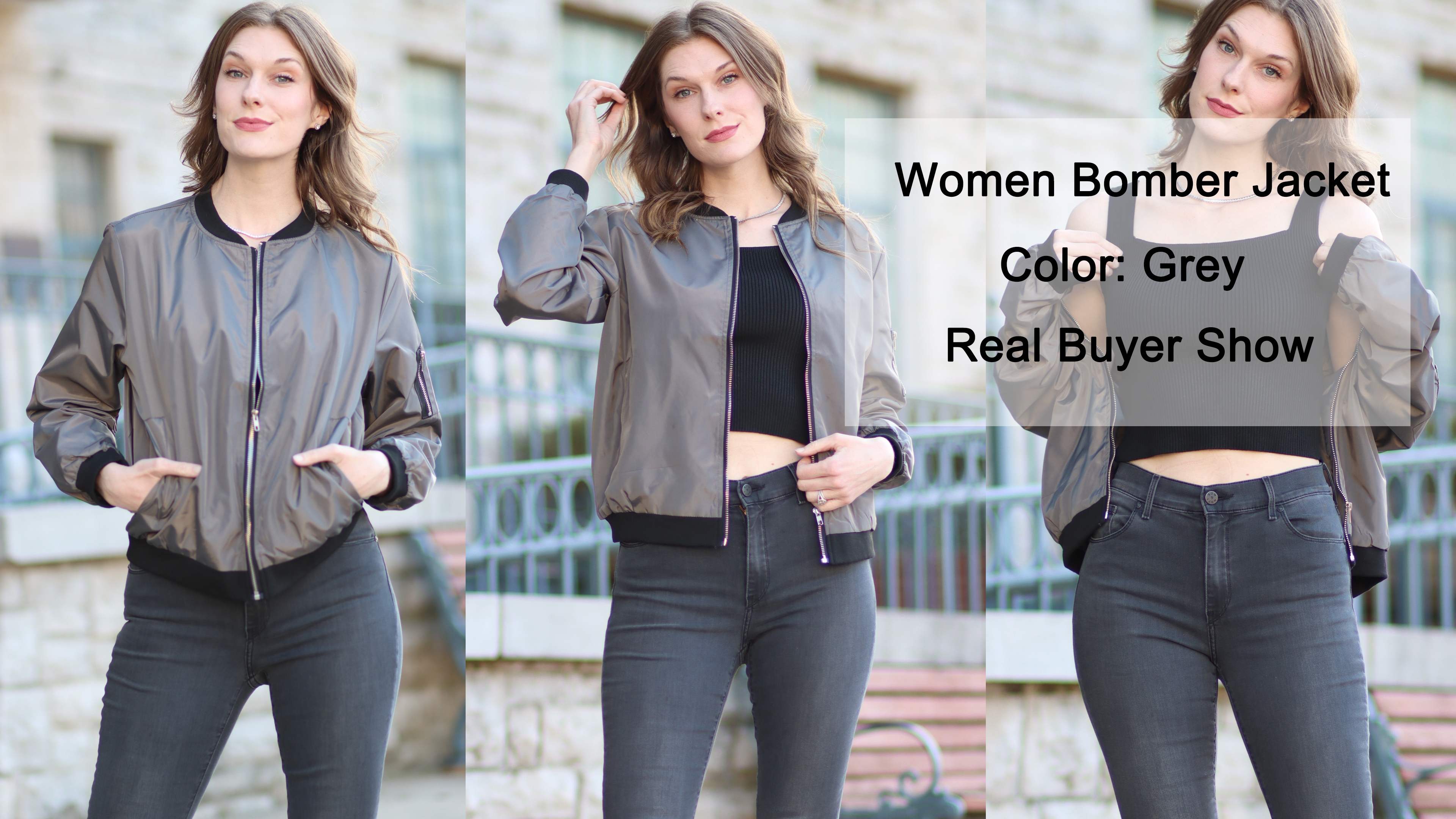 Zeagoo - Blouson bomber matelassé classique pour femme - Black, size: Small Zeagoo - Blouson bomber matelassé classique pour femme - Black, size: Small