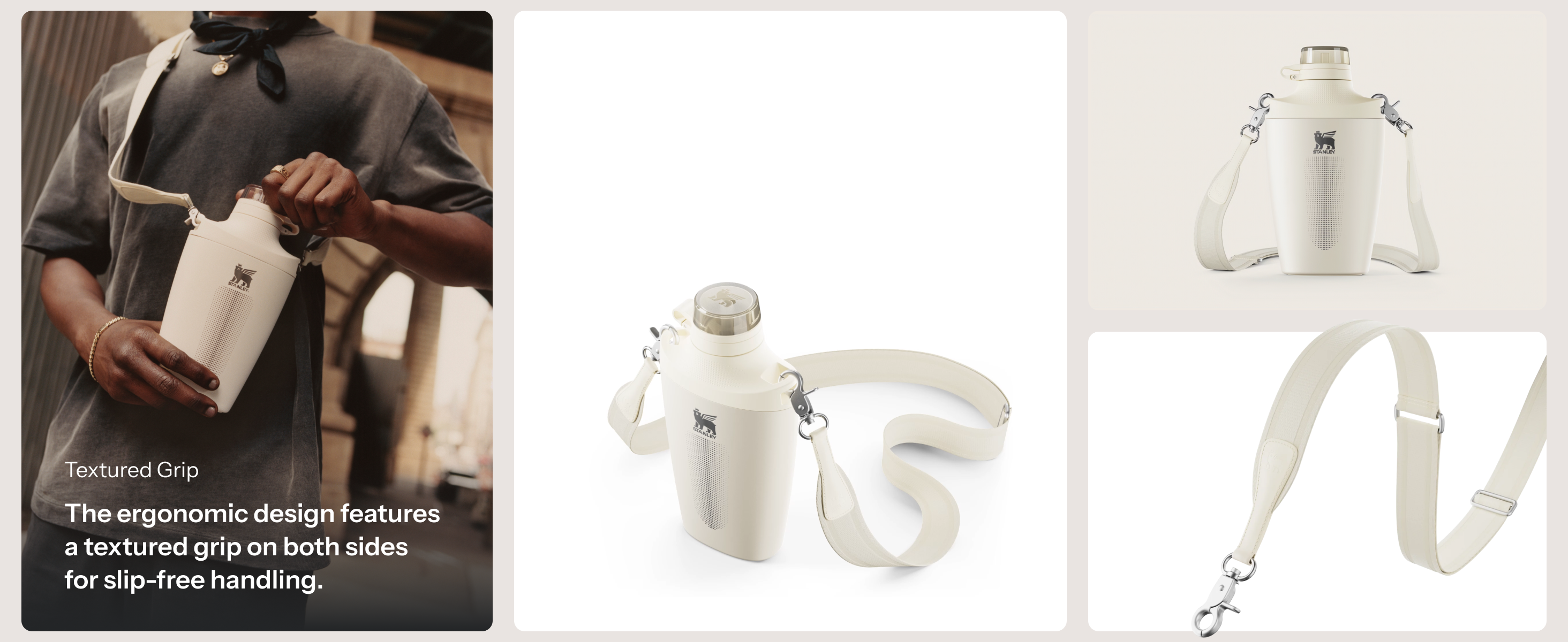 Stanley Cross Bottle Essentials Custodia Max In Similpelle - Porta Telefono E Oggetti Per Borraccia