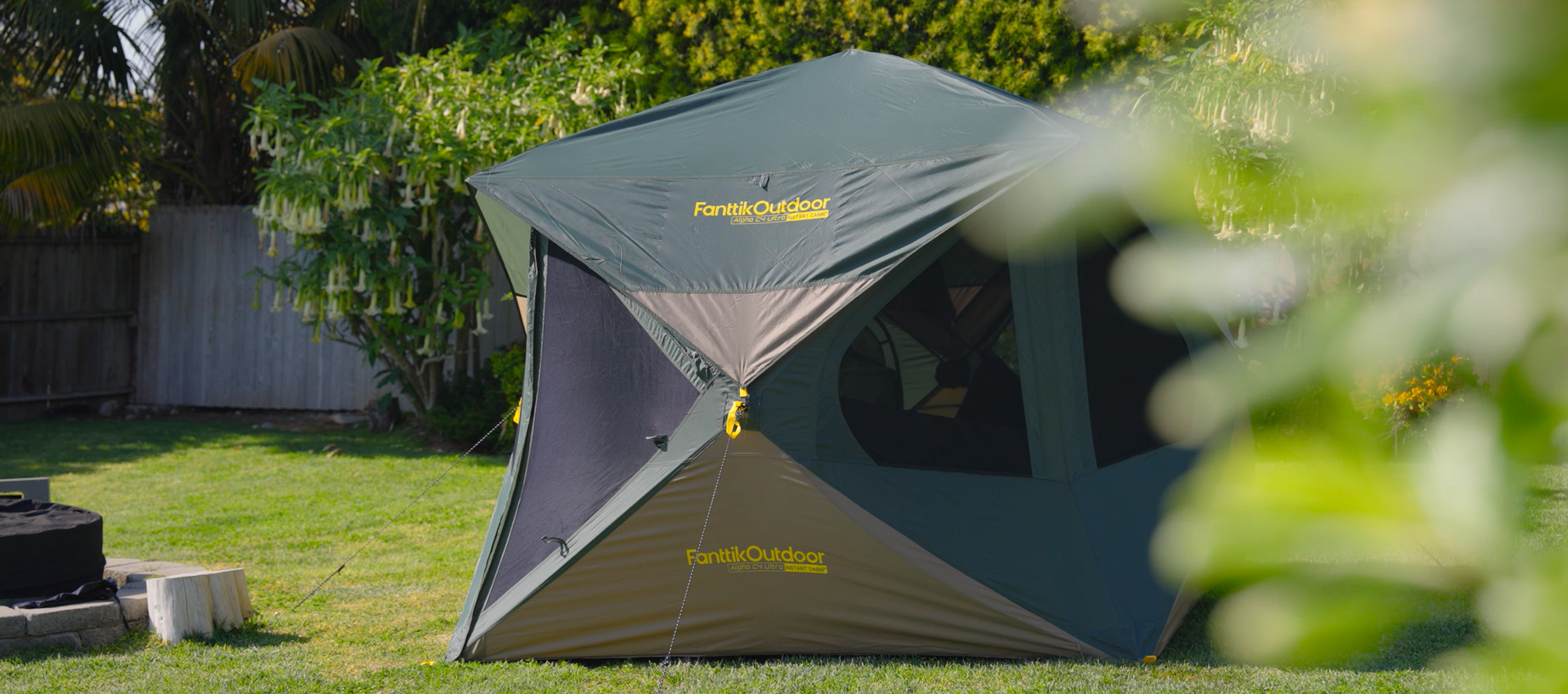 Amazon.com : FanttikOutdoor Alpha C4 Ultra Camping Tent 4 Person