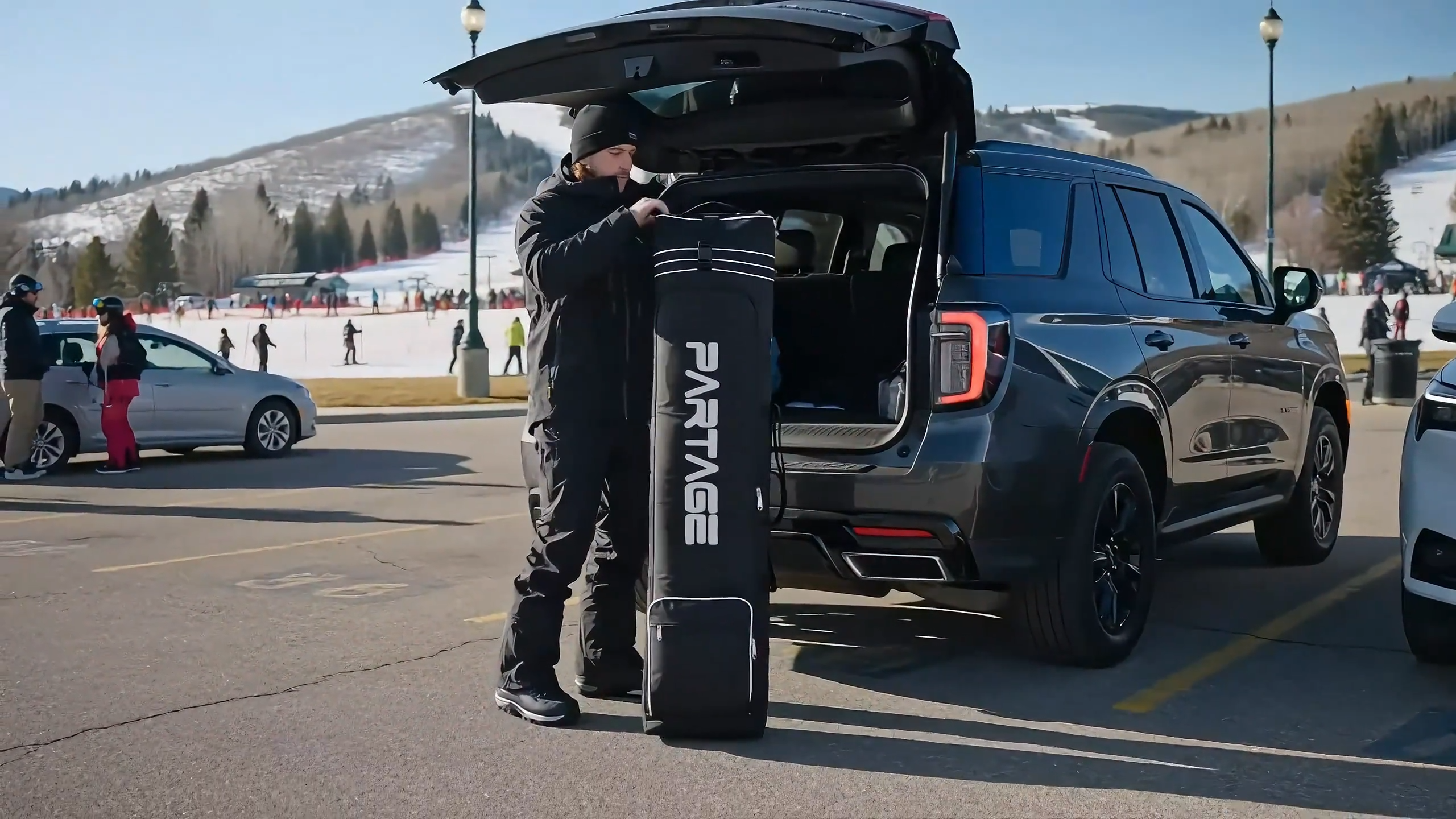 Amazon.com : Partage Snowboard Bag with Wheels, Snowboard Bag for