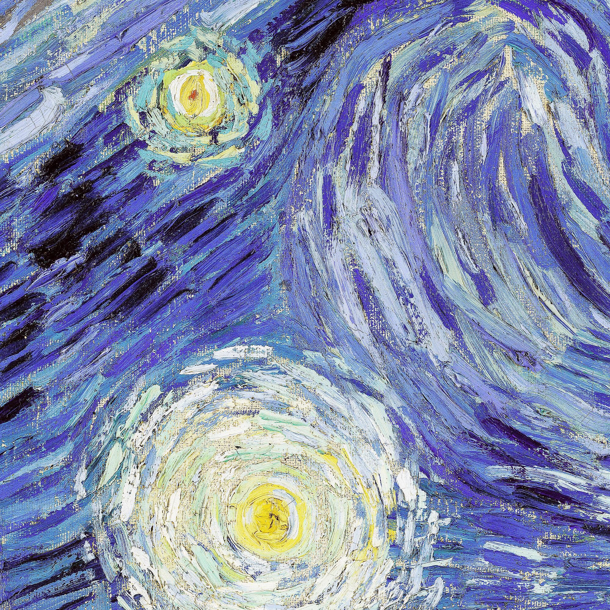 Novart Cuadros Van Gogh - CON ESTILO, SIN NECESIDAD DE MARCO - Moderne Collage Café Terraza - Sala de estar Dormitorio - N003372a