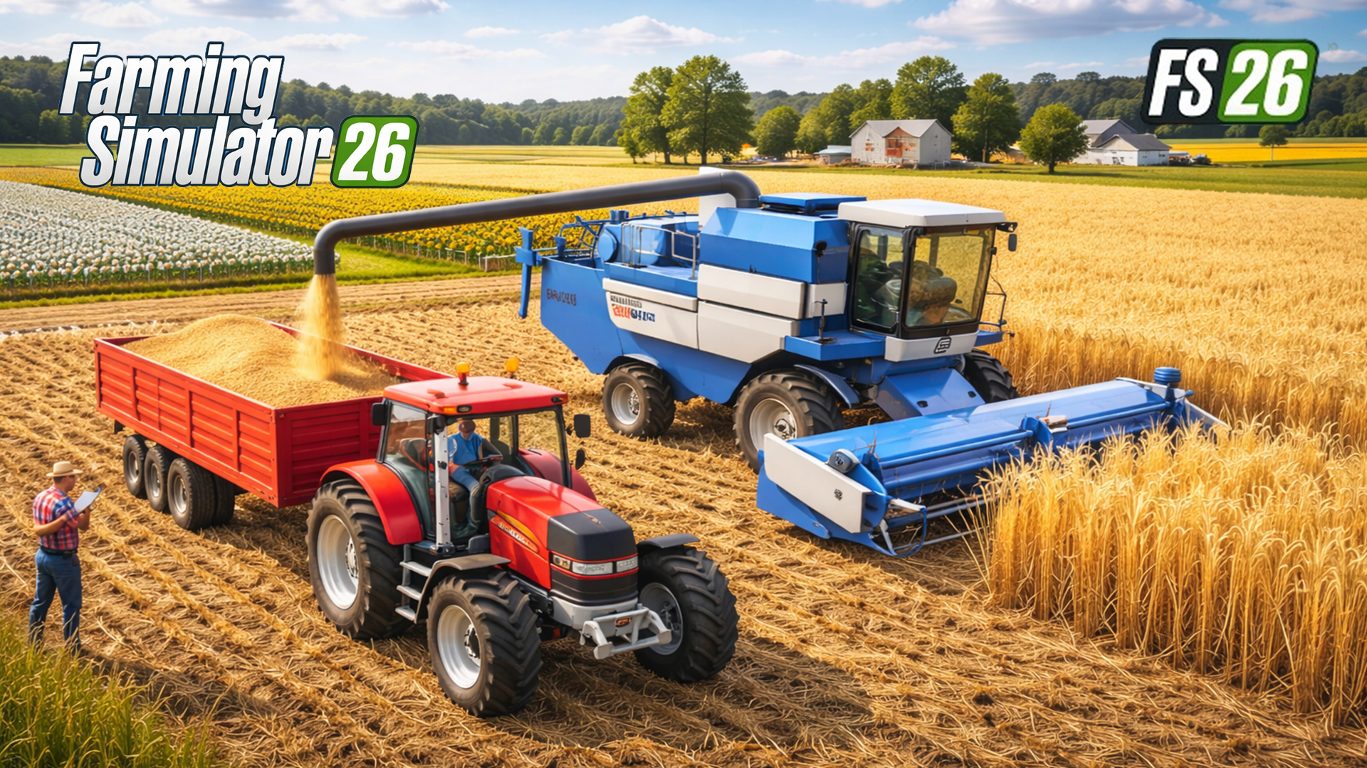 Farming Simulator 2026 Real Tractor Driving Game 3D FS 26 Village B1yZk8X3ItL 