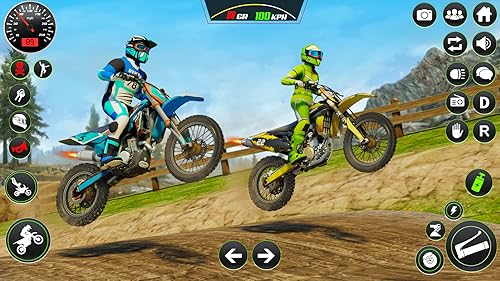 Jogos de motocross Race Dirt Bike - Jogos de motocicleta offroad Xtreme Stunt Racing Stunt